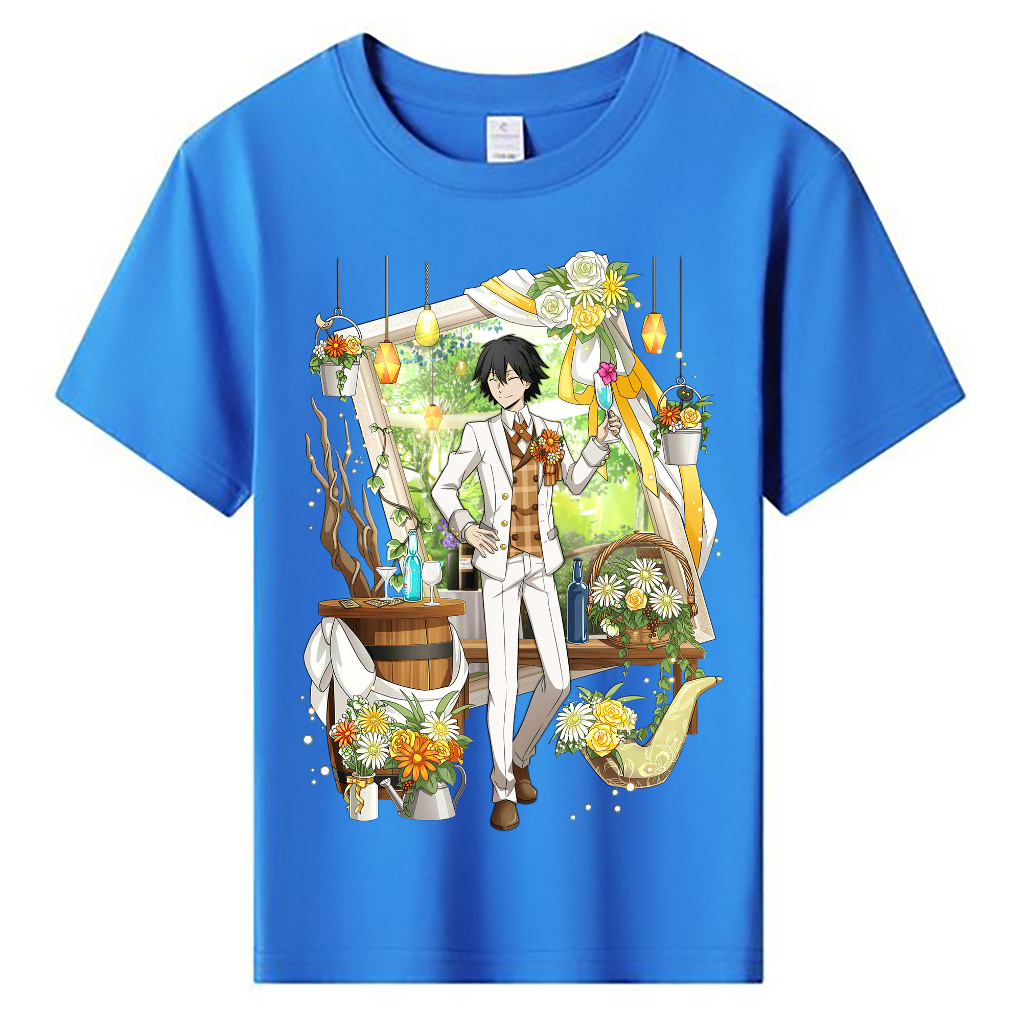 （画像用） 文豪ストレイドッグス Bungo Stray Dogs 綿100％キッズTシャツ（フロントプリント）